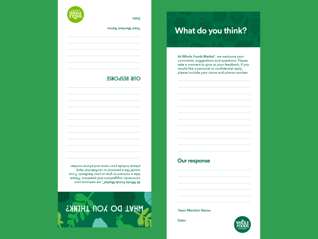 Comment Cards